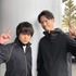 「ニッポンノワール ―刑事Yの反乱―」前川泰之とポーズを決める今井悠貴