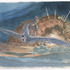 『宮崎駿展』イメージ画『風の谷のナウシカ』(1984)イメージボード 宮崎駿（C） 1984 Studio Ghibli・H