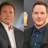 アーノルド・シュワルツェネッガー＆クリス・プラット (C) Getty Images