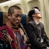 『ノンストップ』アイマスクの男に振り回される坊主の男　（C）2020 OAL & Sanai Pictures Co., Ltd. All rights reserved