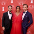 チャーリー・コックス、ザウィ・アシュトン、トム・ヒドルストン Photo by Bryan Bedder/Getty Images for Tony Awards Productions