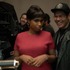 『リスペクト』Actor Jennifer Hudson and Costume Designer Clint Ramos on the set ofRESPECTA Metro Goldwyn Mayer Pictures filmPhoto credit: Quantrell D. Colbert (C) 2020 Metro-Goldwyn-Mayer Pictures Inc. All Rights Reserved