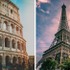 オンライン「ローマ&パリ2都市中継 名作映画のロケ地探訪ツアー」