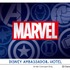 「マーベルスペシャルルーム“アベンジャーズ：ヒーローズ・ユナイテッド”」As to Disney artwork, logos and properties： (C) Disney