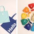 HELLO トート BAG/HELLO 巾着