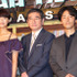 榮倉奈々＆石坂浩二＆佐藤信介監督 in 『図書館戦争』完成披露会見