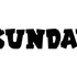「SUNDAE」ロゴ