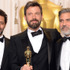 第85回アカデミー賞で作品賞を受賞したグラント・ヘスロヴ、ベン・アフレック、ジョージ・クルーニー -(C) Getty Images