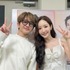 来日した女優パク・ミニョン、Nissyと並んで“ピース”。日本ファンミの舞台裏を公開【PHOTO】