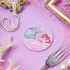 『リトル・マーメイド』OH MY CAFE 「白雲石コースター」（C）Disney
