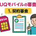 UQモバイルの審査はゆるい？落ちた原因と対処法は？