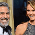 ジョージ・クルーニー＆ステイシー・キーブラー-(C) Getty Images