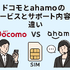 ドコモとahamoの違いは？料金や通信速度を比較！