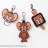 OJAGA DESIGN トムとジェリー [ジェリー] キーホルダー/キーキャップ