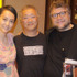 夢の対面を果たしたギレルモ・デル・トロ監督（右）と大友克洋監督（中央）。菊地凛子（左）も飛び入り参加