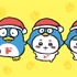 「ちいかわ」と「ドンペン」のコラボイラスト