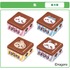 ちいかわデザインのスクエア型の缶（全4種類）