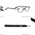 赤井秀一 モデル　ZY262037_14F1　￥12,200（セットレンズ代込）「Zoff | 名探偵コナン」©青山剛昌／小学館・読売テレビ・TMS 1996