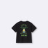 GU「KIDSグラフィックT MINIONS」カラー：09 BLACK