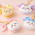 マカロン ネックレス 13,200円/バッグチャーム 各11,000円(税込み)