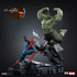 『マーベル』 【アイアン・スタジオ　スタチュー】「アートスケール」1/10スケール　スパイダーマン vs ハルク