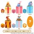「ディズニー くまのプーさん FLIP POP Fig.」© Disney. Based on the “Winnie the Pooh” works by A.A. Milne and E.H. Shepard.