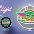 「グローグー」デザインのLEDネオンライト