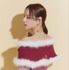 【ディズニーコレクション】美女と野獣/ファーケープニットワンピース／19,800円（税込）