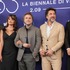 ポール・ダノ、ペネロペ・クルス、フローリアン・ゼレール監督ハビエル・バルデム、パトリック・シュワルツェネッガー　写真：AP/アフロ