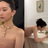 女優ムン・ガヨンの背中に釘付け…！ドレスからチラ見えするタトゥーに秘められた意味【写真】