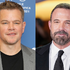 マット・デイモン　写真：John Rasimus/アフロ ベン・アフレック　写真：REX/アフロ