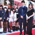 瀬戸康史＆北乃きい＆女子高生／『僕は友達が少ない』原宿レッドカーペット