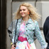 「The Carrie Diaries」（原題）撮影中のアナソフィア・ロブ -(C) Abaca USA／AFLO