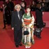 ベルリン国際映画祭・レッドカーペットでの山田洋次監督＆黒木華　(c) JEAN-LOUIS TORNATO