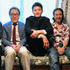 岡田将生＆4人の父たち（佐野史郎＆河原雅彦＆宮川大輔＆村上淳）／『オー！ファーザー』撮影現場にて