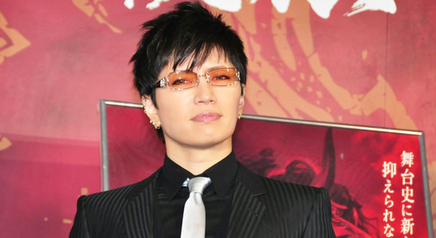 GACKT／舞台「MOON SAGA -義経秘伝- 第二章」製作発表記者会見