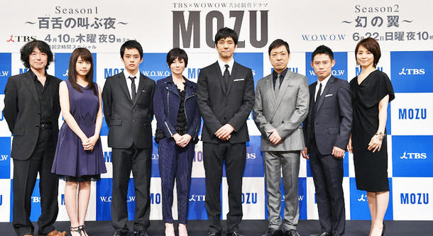 西島秀俊 香川照之 真木よう子 ドラマ Mozu に自信 Tvでは異例 釘付けにする Cinemacafe Net