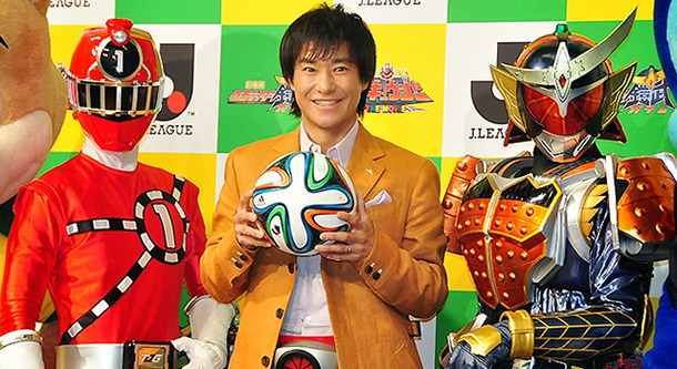 ゴン中山 劇場版 仮面ライダー鎧武 に出演 セリフよりもサッカーのシーンで緊張 Cinemacafe Net