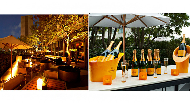 グランド ハイアット 東京「フレンチ キッチン」の夏のテラスプラン「ラ・テラス～サマープロヴァンス BBQ」が6月1日からスタート。ヴーヴクリコのシャンパンをフリーフローで楽しめる泡モノ女子必見のビアガーデンがオープンする。