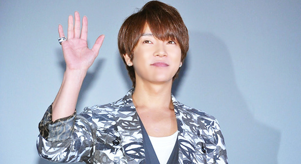 ユナク（超新星）／『無花果の森』初日舞台挨拶