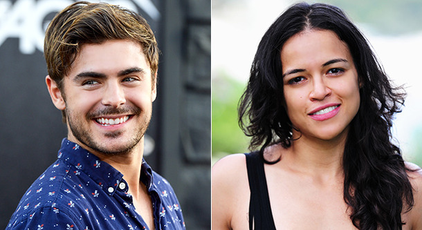 ザック・エフロン＆ミシェル・ロドリゲス-(C) Getty Images