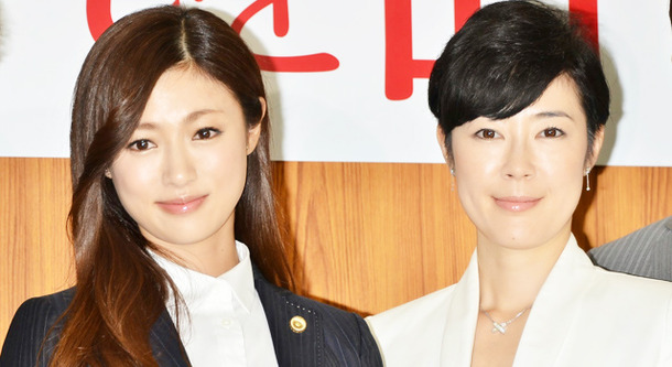 深田恭子＆寺島しのぶ／TBS系連続ドラマ「女はそれを許さない」制作発表会見