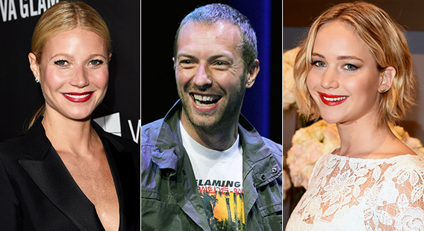 グウィネス・パルトロウ＆クリス・マーティン＆ジェニファー・ローレン -(C) Getty Images