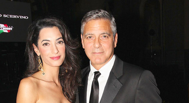 ジョージ・クルーニー夫妻 -(C) Getty Images