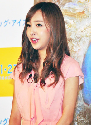 板野友美／『ビッグ・アイズ』公開直前イベント