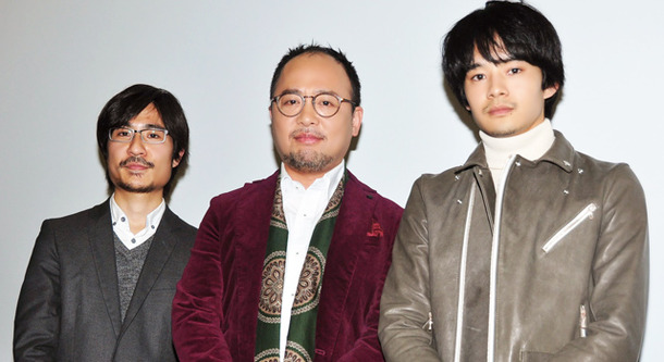 池松壮亮＆マキタスポーツ＆月川翔（監督）／『この世で俺／僕だけ』初日舞台挨拶