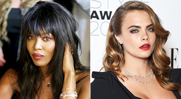 ナオミ・キャンベル＆カーラ・デルヴィーニュ -(C) Getty Images