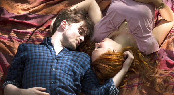 ダニエル・ラドクリフ＆ジュノー・テンプル／『ホーンズ 容疑者と告白の角』　(C)2014 The Horns Project, Inc. All Rights Reserved.