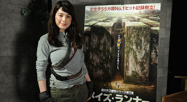 特別映像 元テラハ筧美和子が 巨大迷路 を走る メイズ ランナー Cinemacafe Net