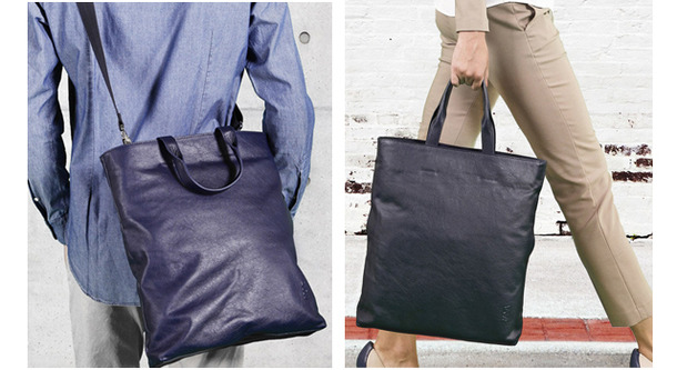 深澤直人氏デザイン【NAVA Design】深澤直人デザイン N_LEATHER　ショルダー/トートバッグ。